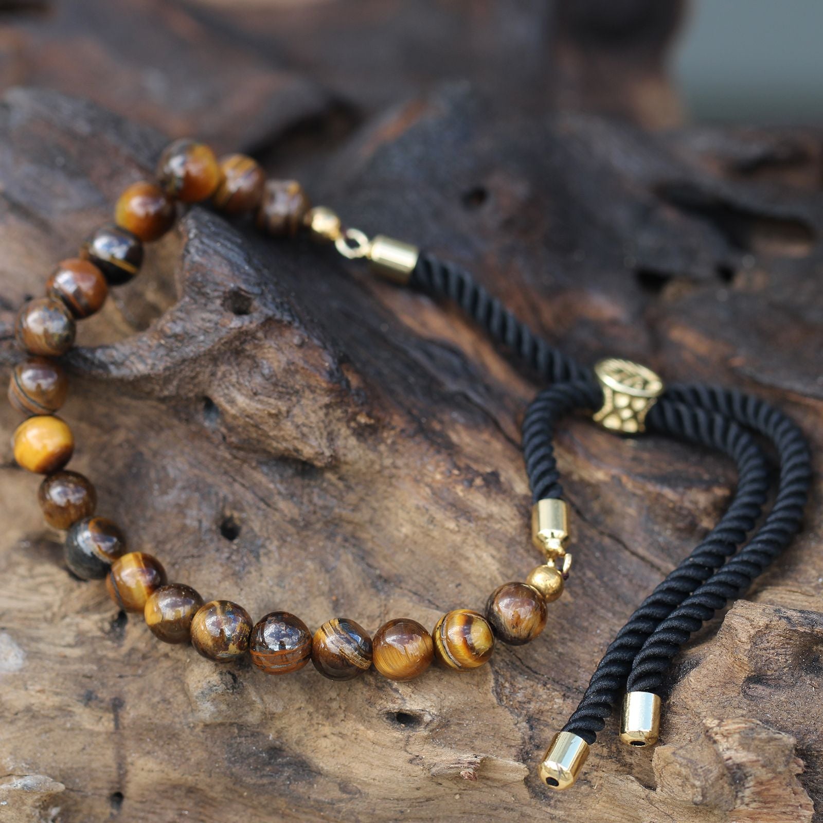 TIGERS EYE ADJUSTABLE BRACELET