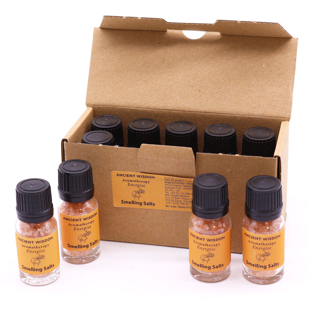 ENERGISE AROMATHERAPY SMELLING SALTS