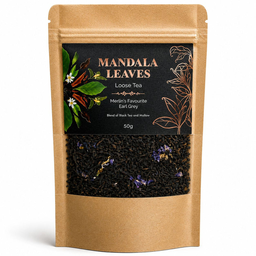 MERLIN'S FAVOURITE EARL GREY LOOSE LEAF BLACK TEA