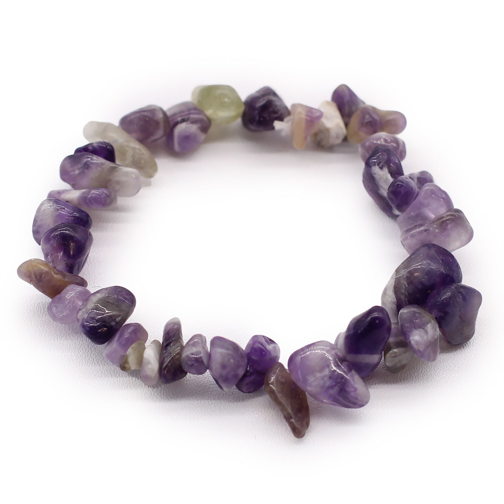 AMETHYST CHIPSTONE MANIFESTATION BRACELET