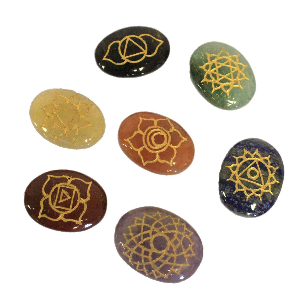 CHAKRA HEALING STONE SET