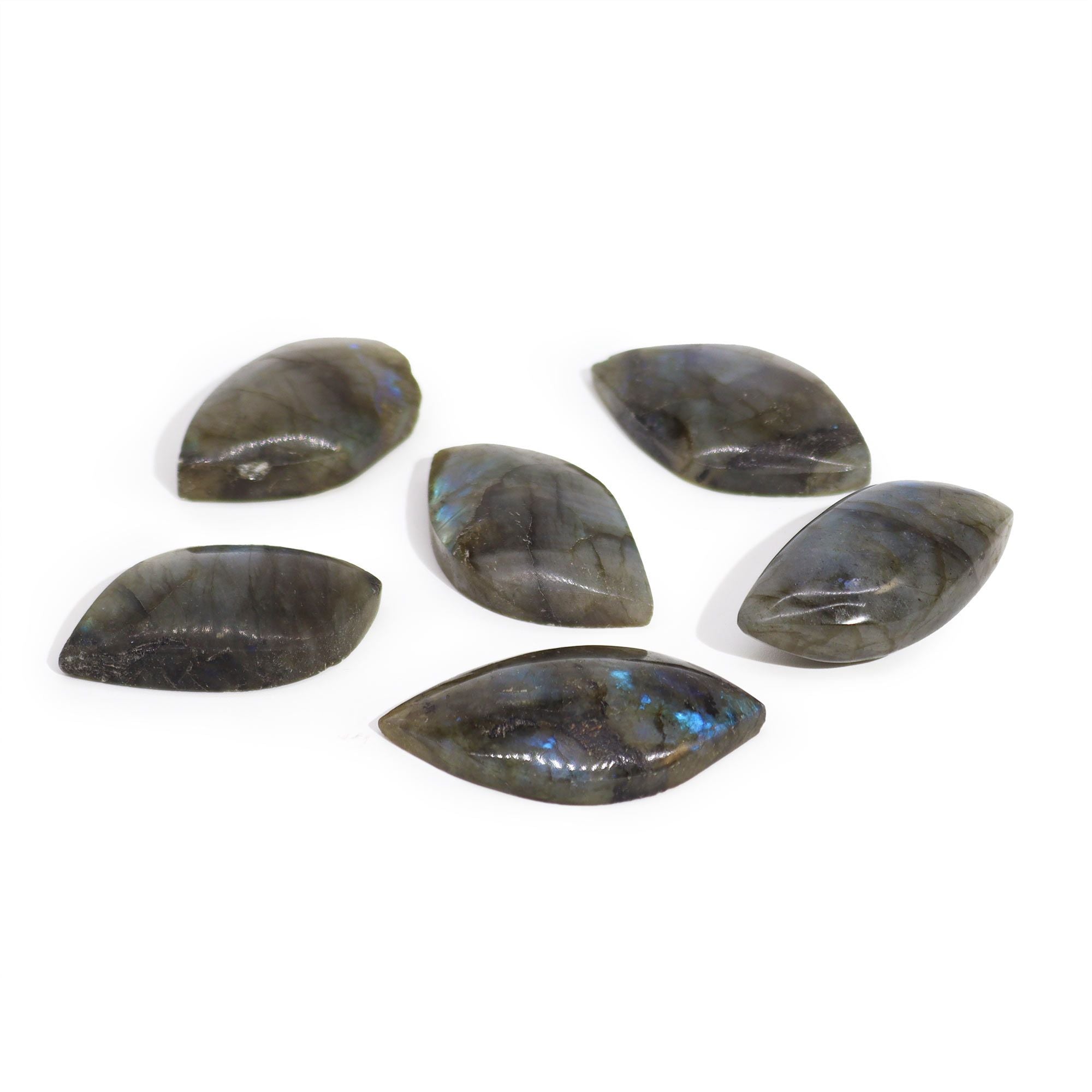 LABRADORITE LEAF STONE