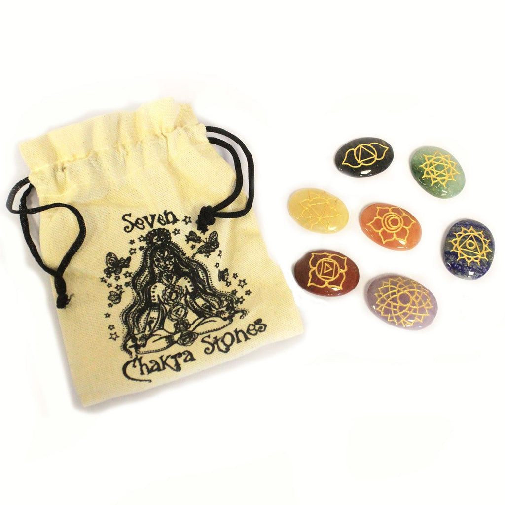 CHAKRA HEALING STONE SET