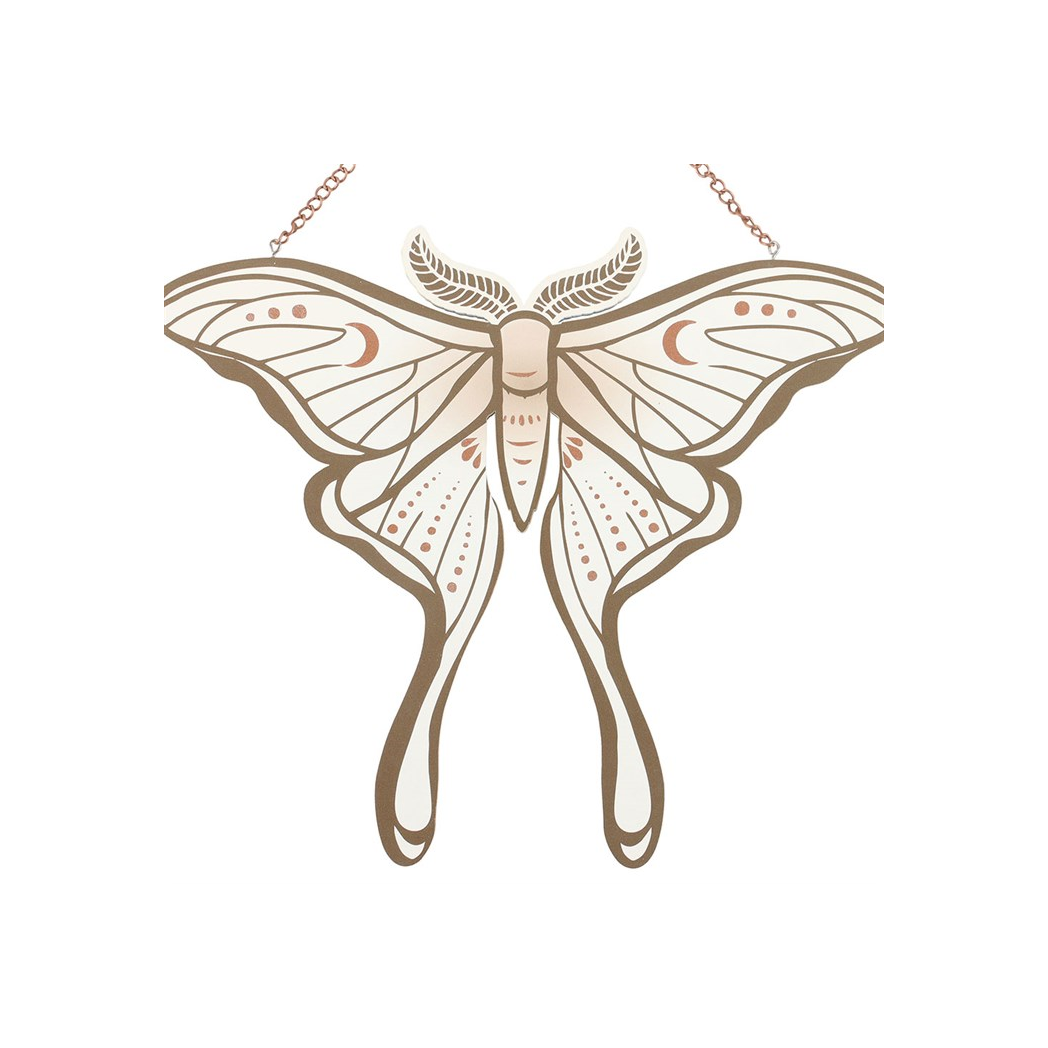 LUNA MOTH HANGING SIGN