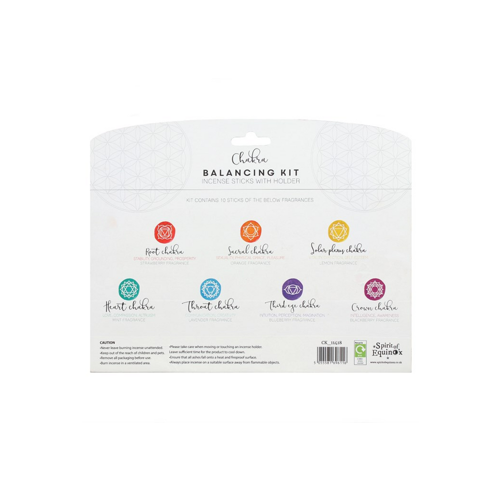 CHAKRA INCENSE BALANCING KIT