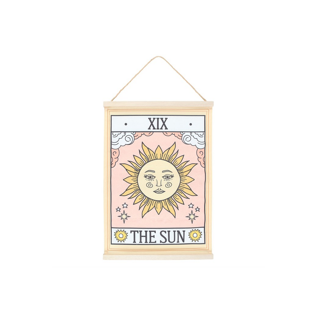 THE SUN VINTAGE TAROT WALL HANGING