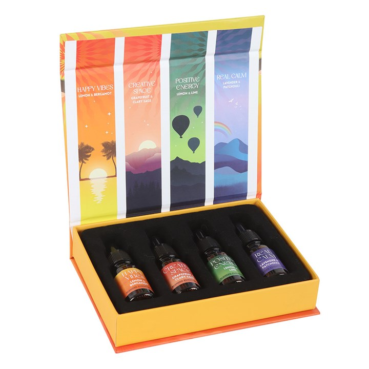 THE HAPPY COLLECTION ESSENTIAL OIL GIFT SET
