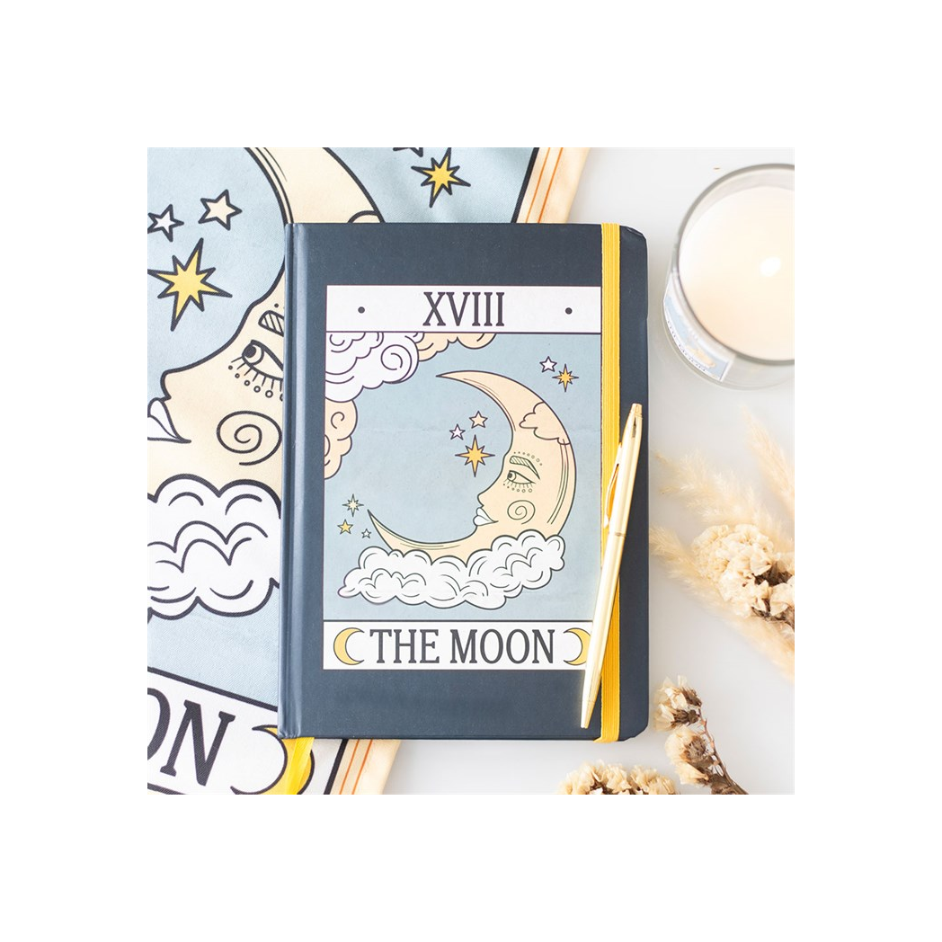 THE MOON VINTAGE TAROT NOTEBOOK