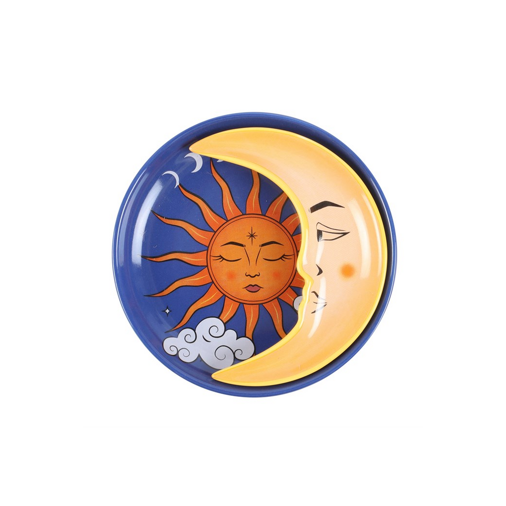 SUN + MOON STACKING TRINKET DISH SET