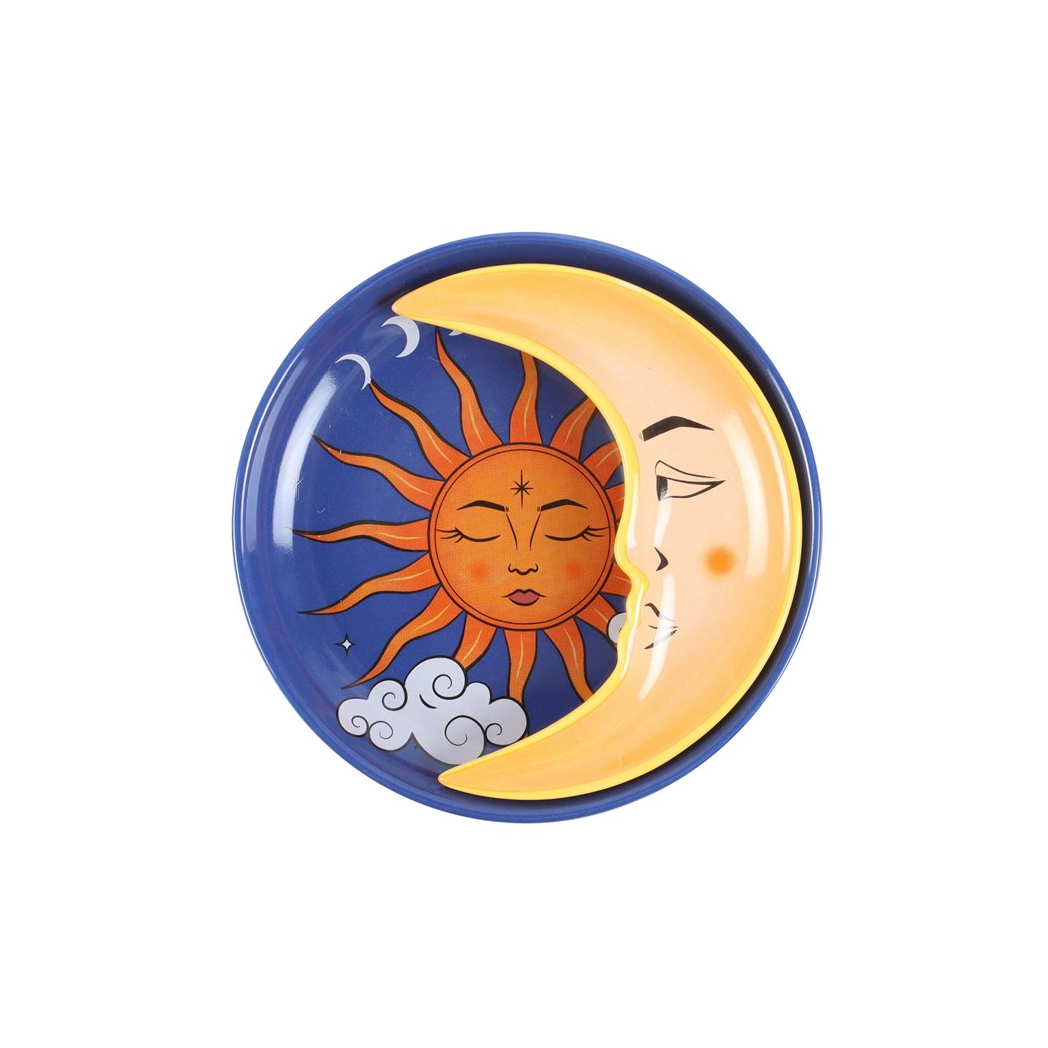 SUN + MOON STACKING TRINKET DISH SET