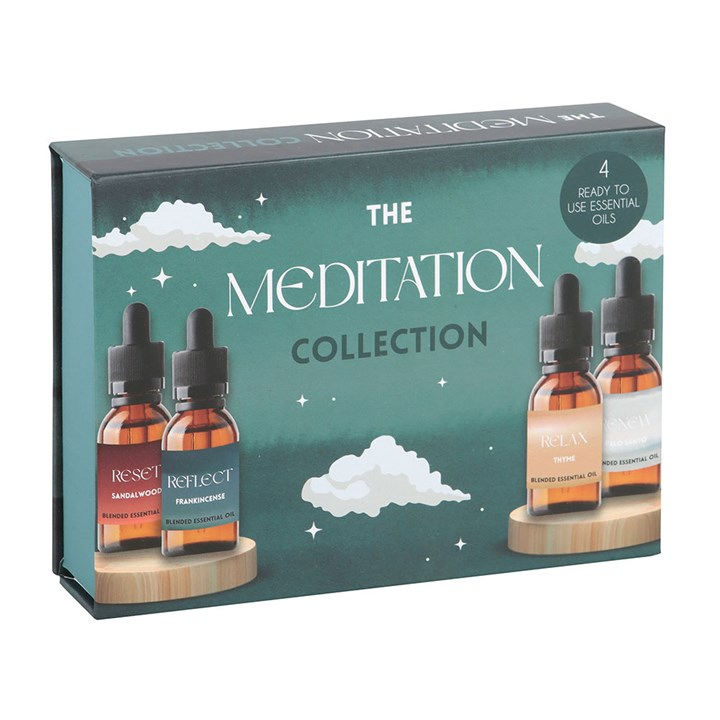 THE MEDITATION COLLECTION ESSENTIAL OIL GIFT SET