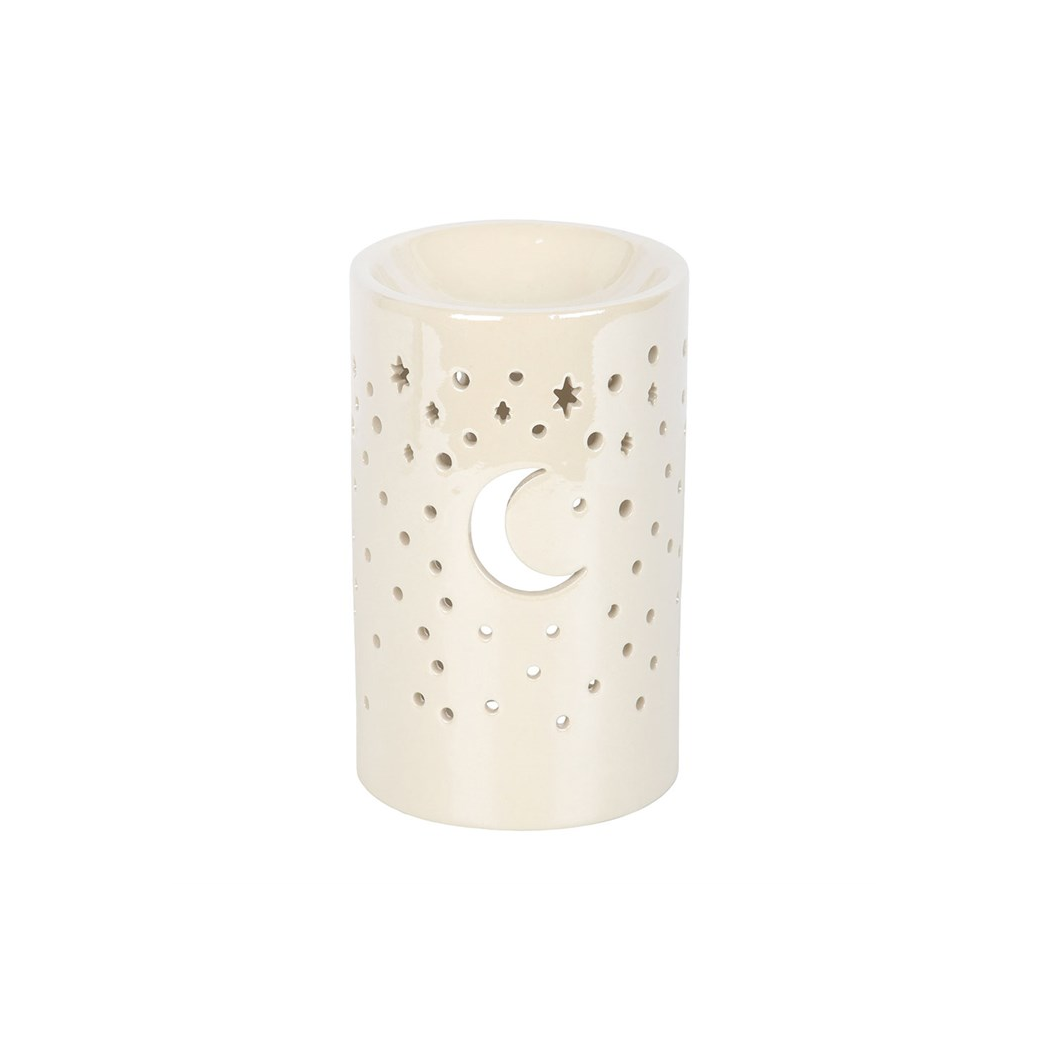 IRIDESCENT CELESTIAL OIL BURNER + WAX WARMER