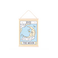 THE MOON VINTAGE TAROT WALL HANGING