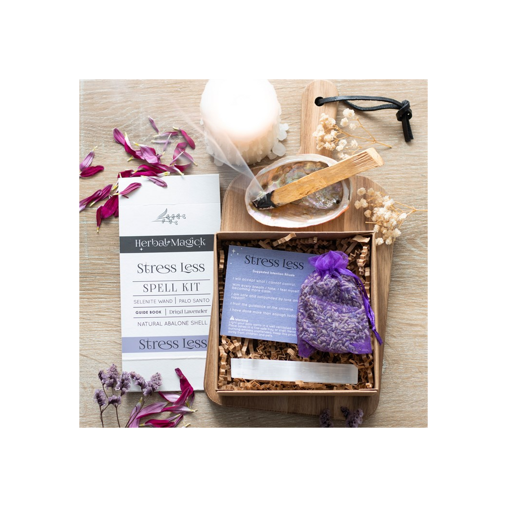 HERBAL MAGICK STRESS LESS SPELL KIT