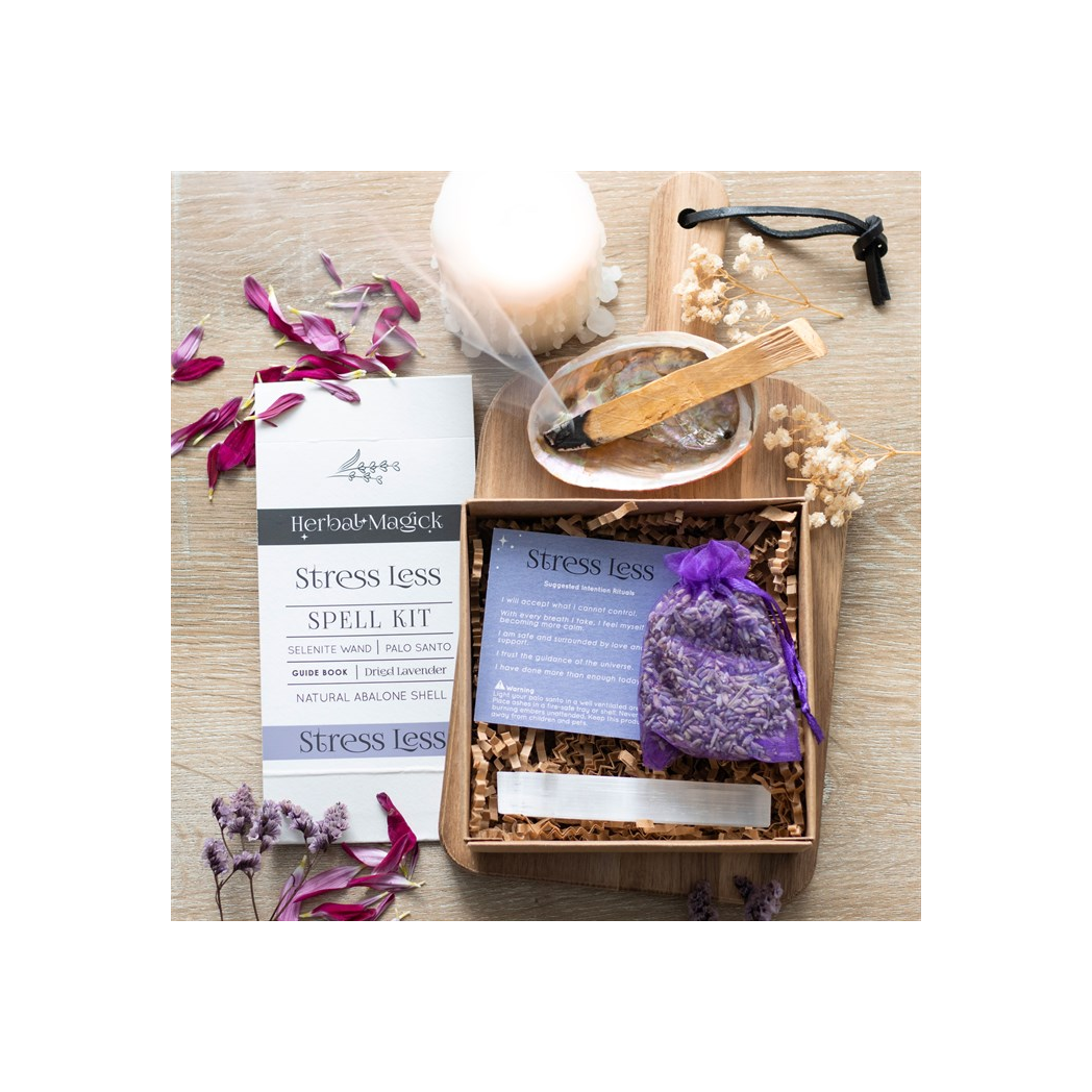 HERBAL MAGICK STRESS LESS SPELL KIT