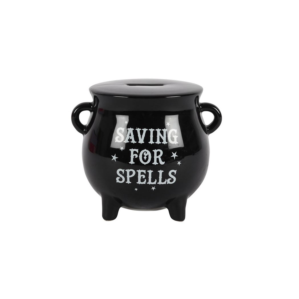 SAVING FOR SPELLS CAULDRON MONEY BOX