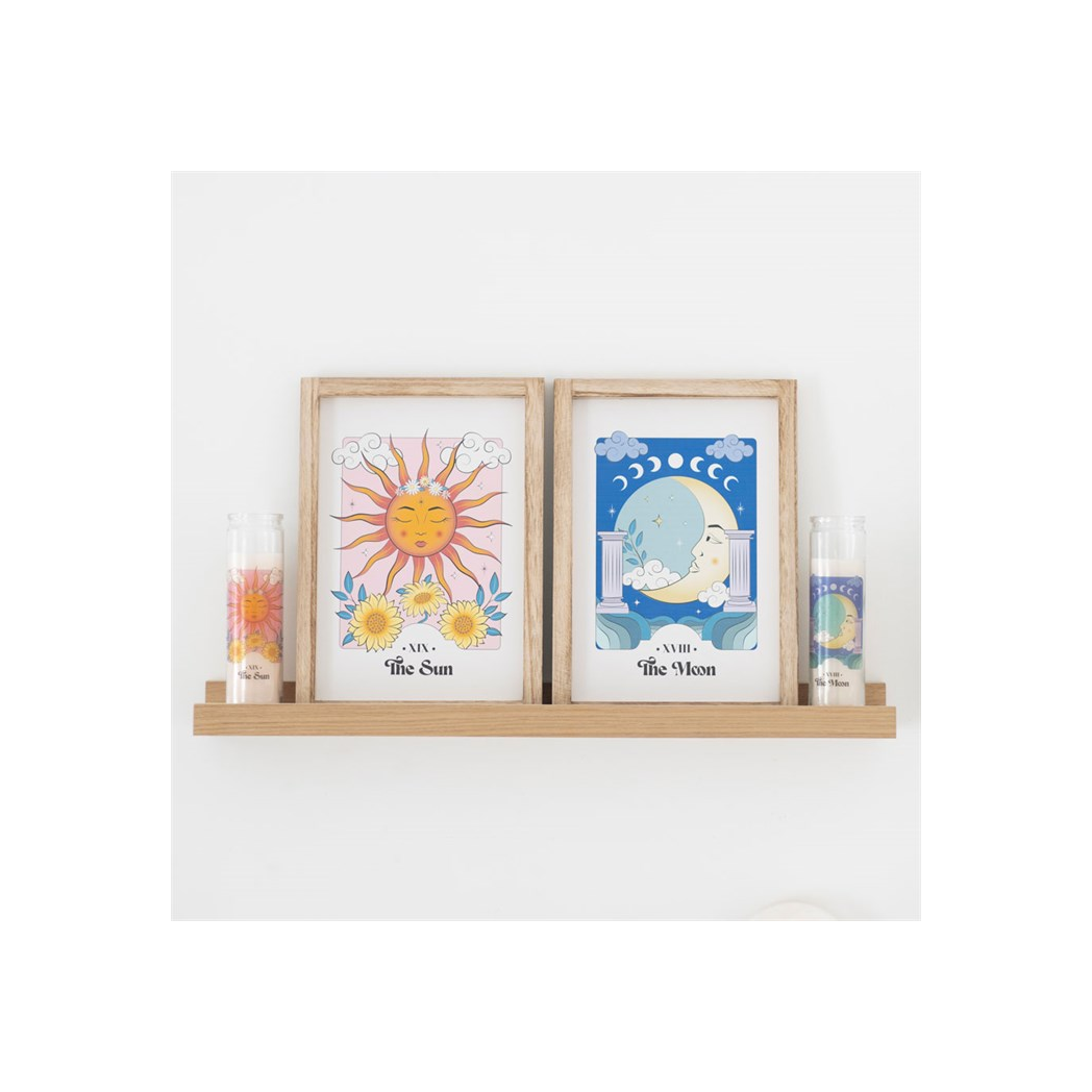 THE SUN FRAMED ART PRINT