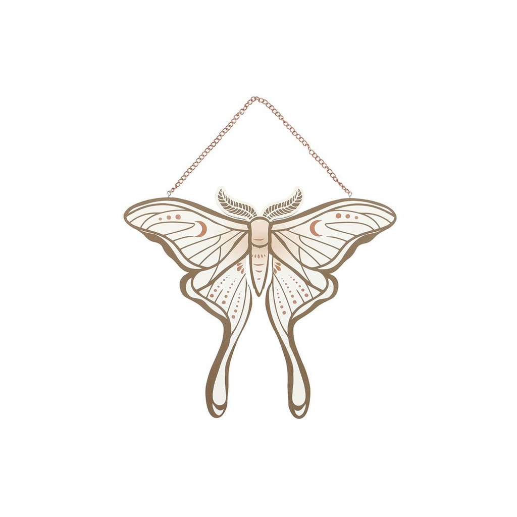 LUNA MOTH HANGING SIGN