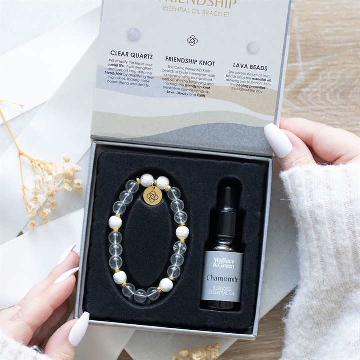 FRIENDSHIP BRACELET + ESSENTIAL OIL GIFT SET
