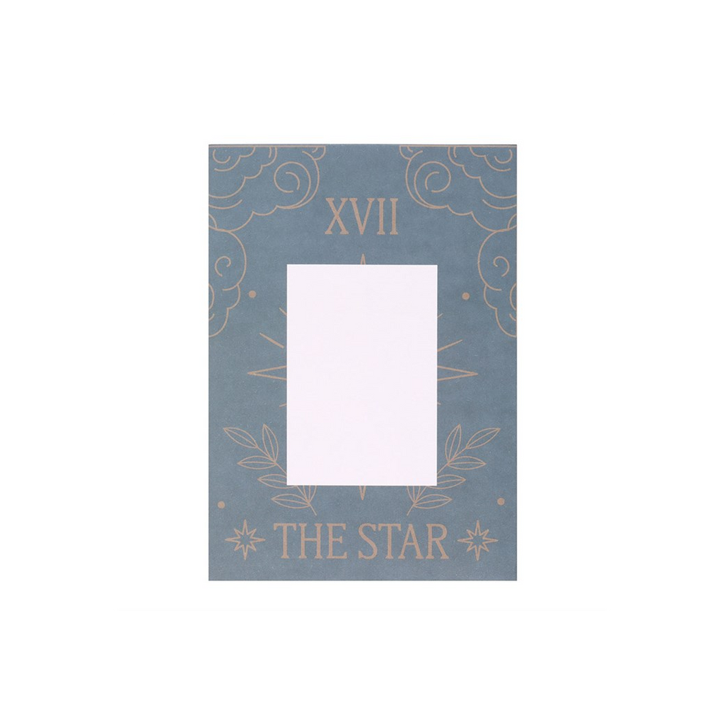 THE STAR VINTAGE TAROT NECKLACE CARD