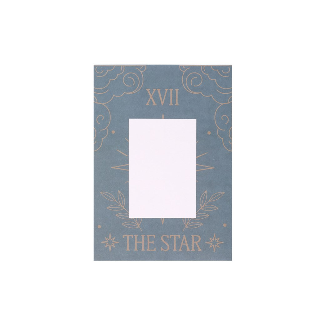 THE STAR VINTAGE TAROT NECKLACE CARD