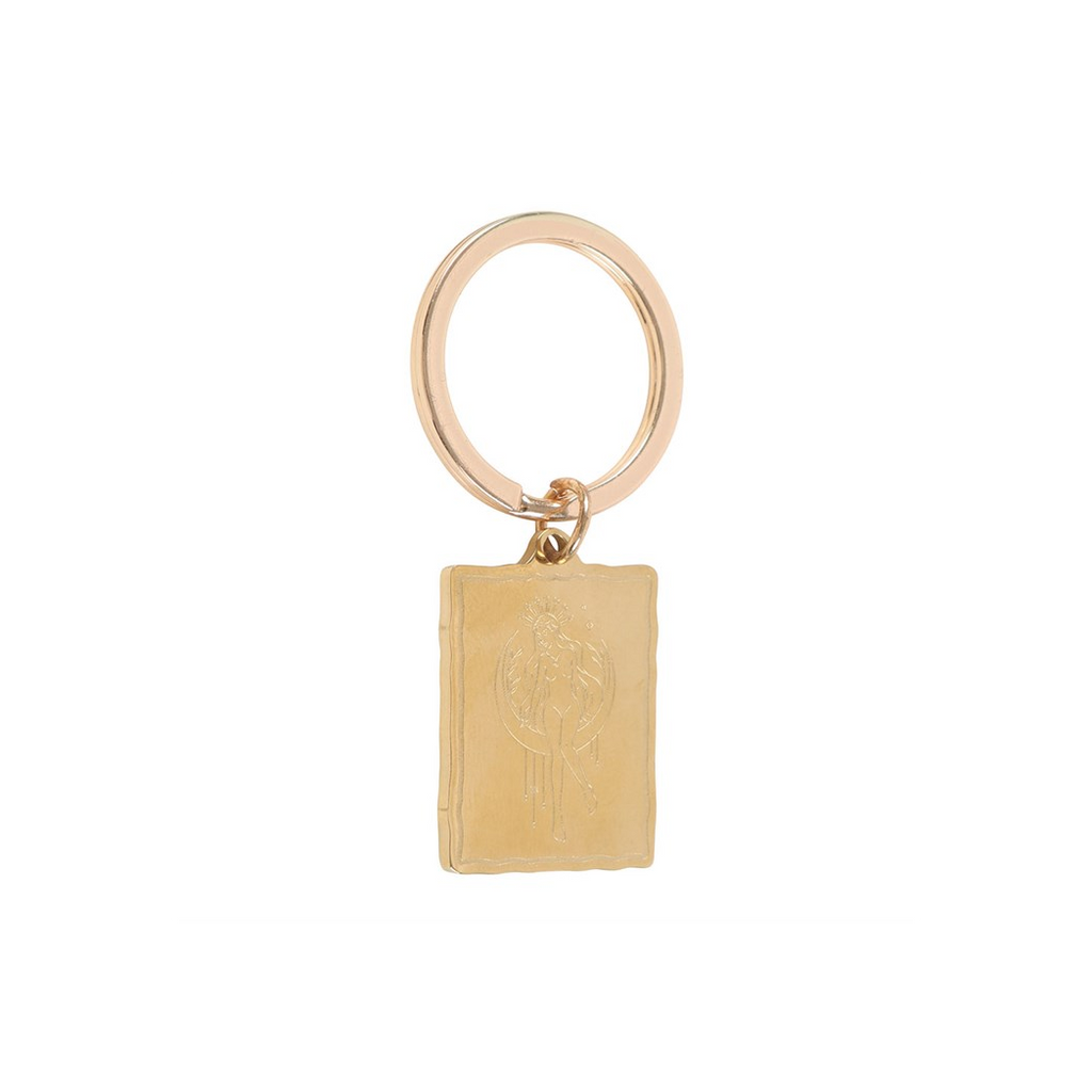 SELENE GODDESS TALISMAN KEYRING