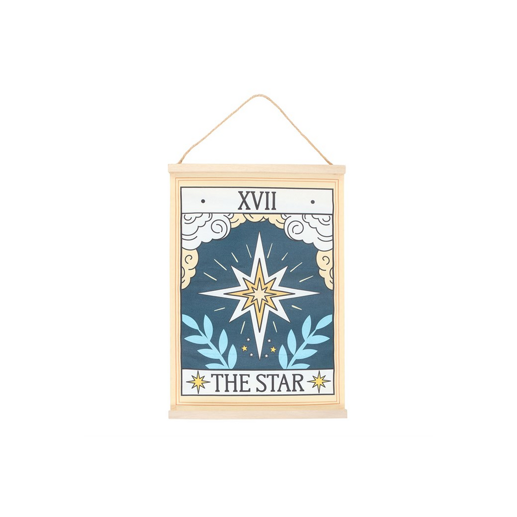THE STAR VINTAGE TAROT WALL HANGING