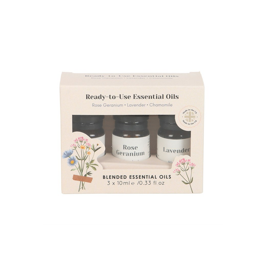 FLORAL BLENDED ESSENTIAL OIL SET