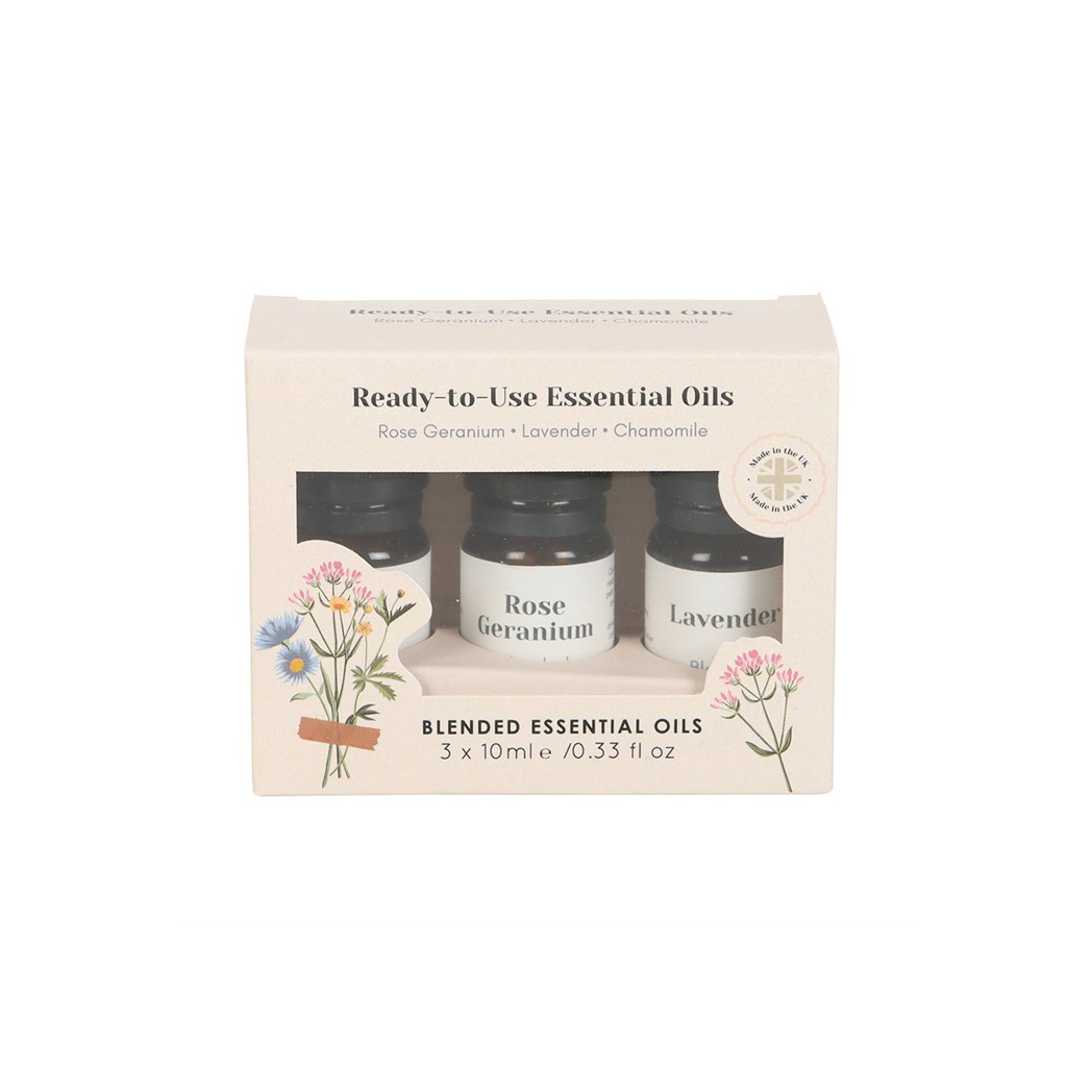 FLORAL BLENDED ESSENTIAL OIL SET