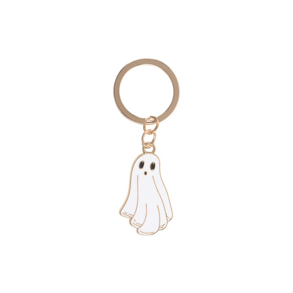 HAUNTED LIBRARY GHOST KEYRING