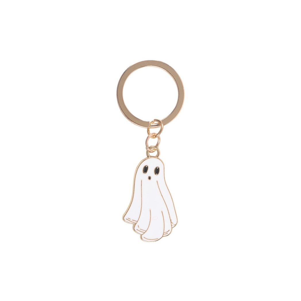 HAUNTED LIBRARY GHOST KEYRING