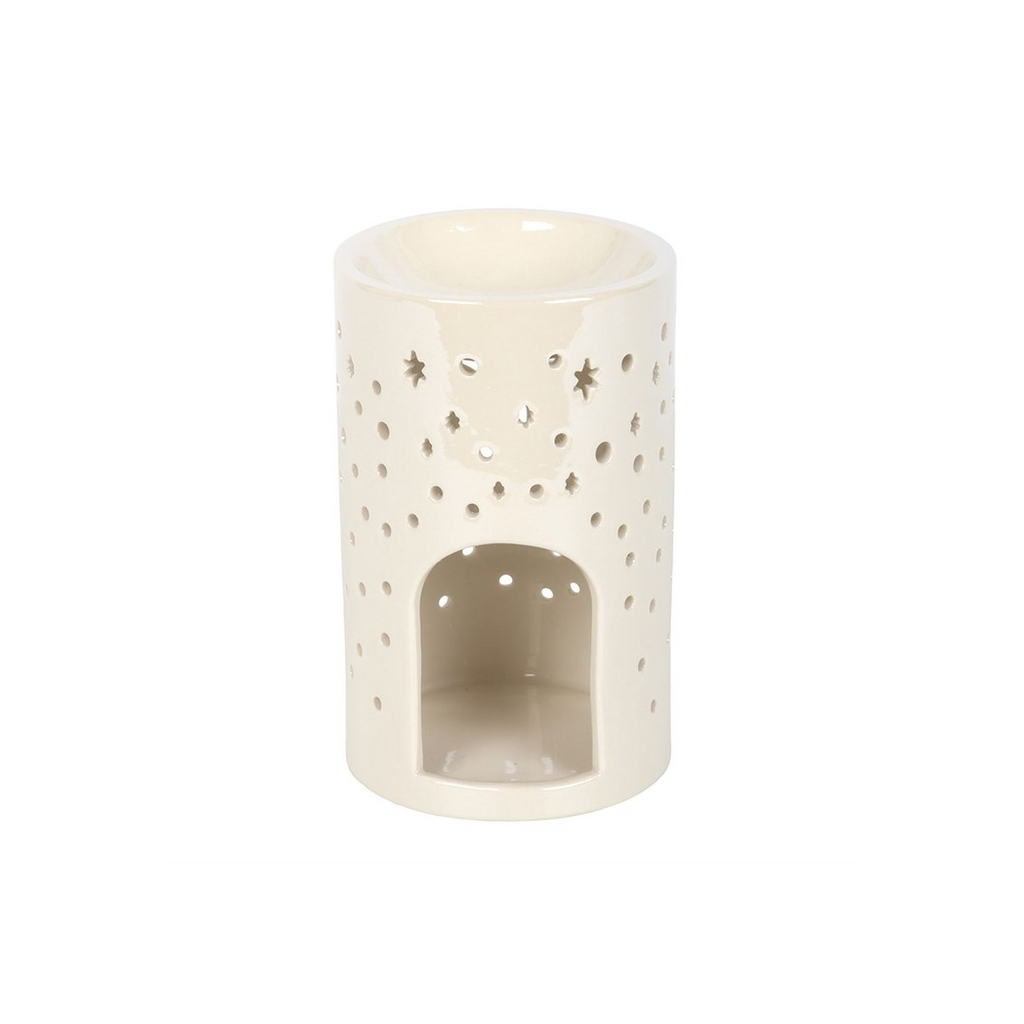 IRIDESCENT CELESTIAL OIL BURNER + WAX WARMER