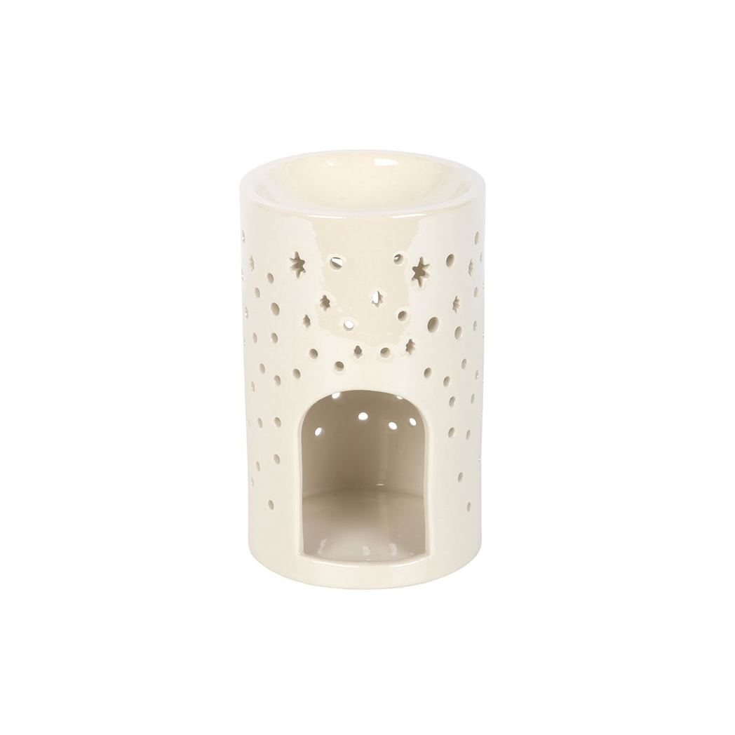 IRIDESCENT CELESTIAL OIL BURNER + WAX WARMER