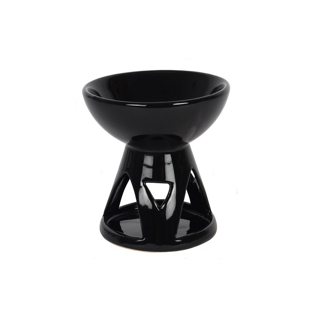 BLACK DEEP BOWL OIL BURNER