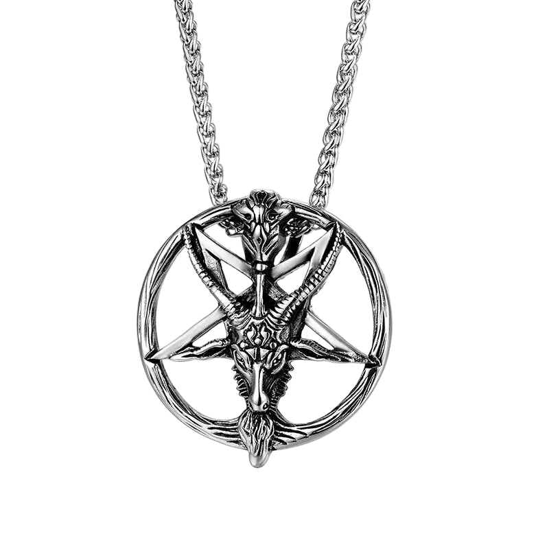 BAPHOMET STAINLESS STEEL NECKLACE