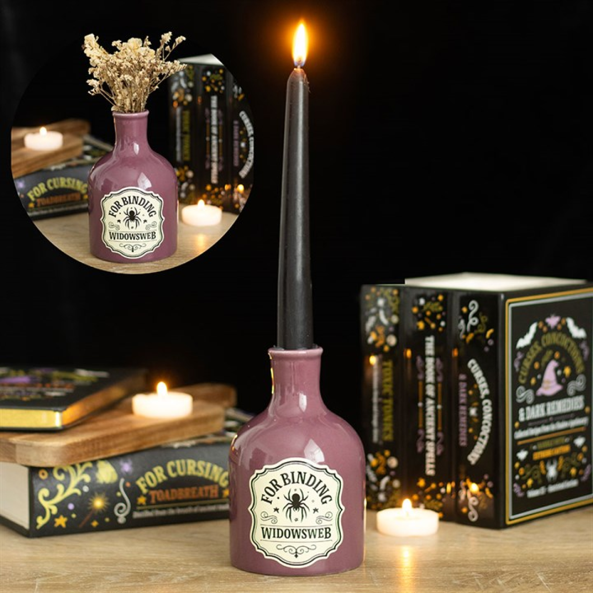 WIDOWSWEB CANDLE HOLDER + VASE
