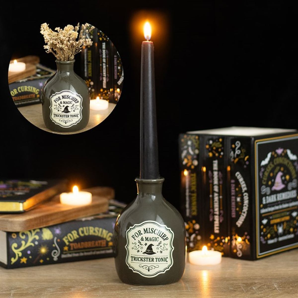 TRICKSTER TONIC CANDLE HOLDER + VASE
