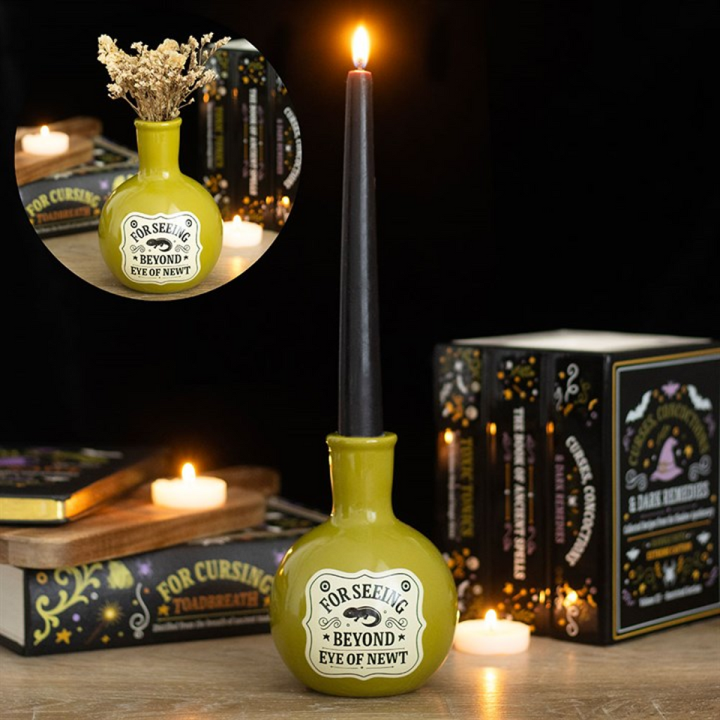 EYE OF NEWT CANDLE HOLDER + VASE